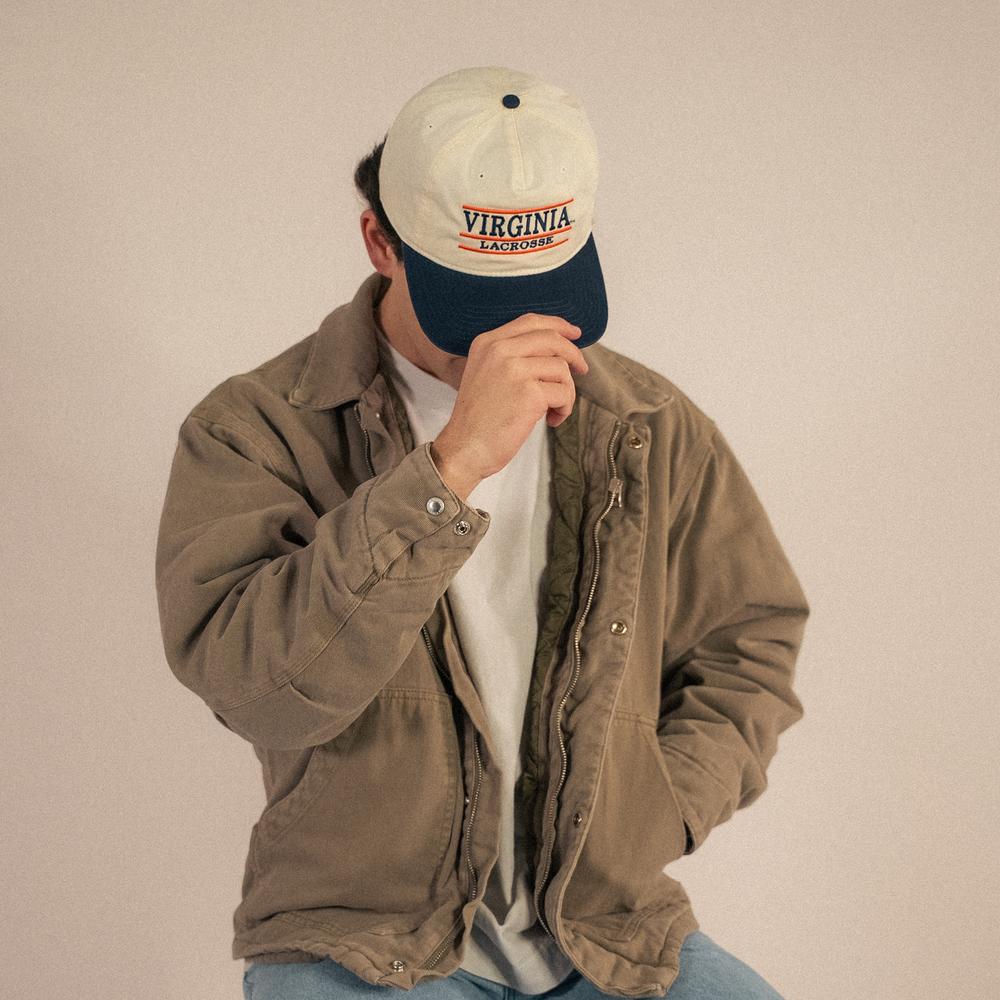 Virginia 3 Bar Lacrosse Hat