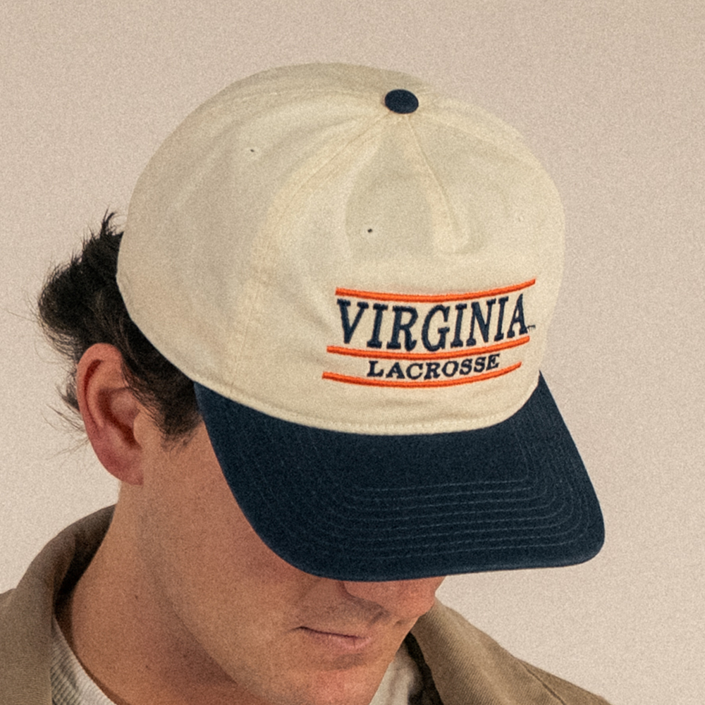 Virginia 3 Bar Lacrosse Hat
