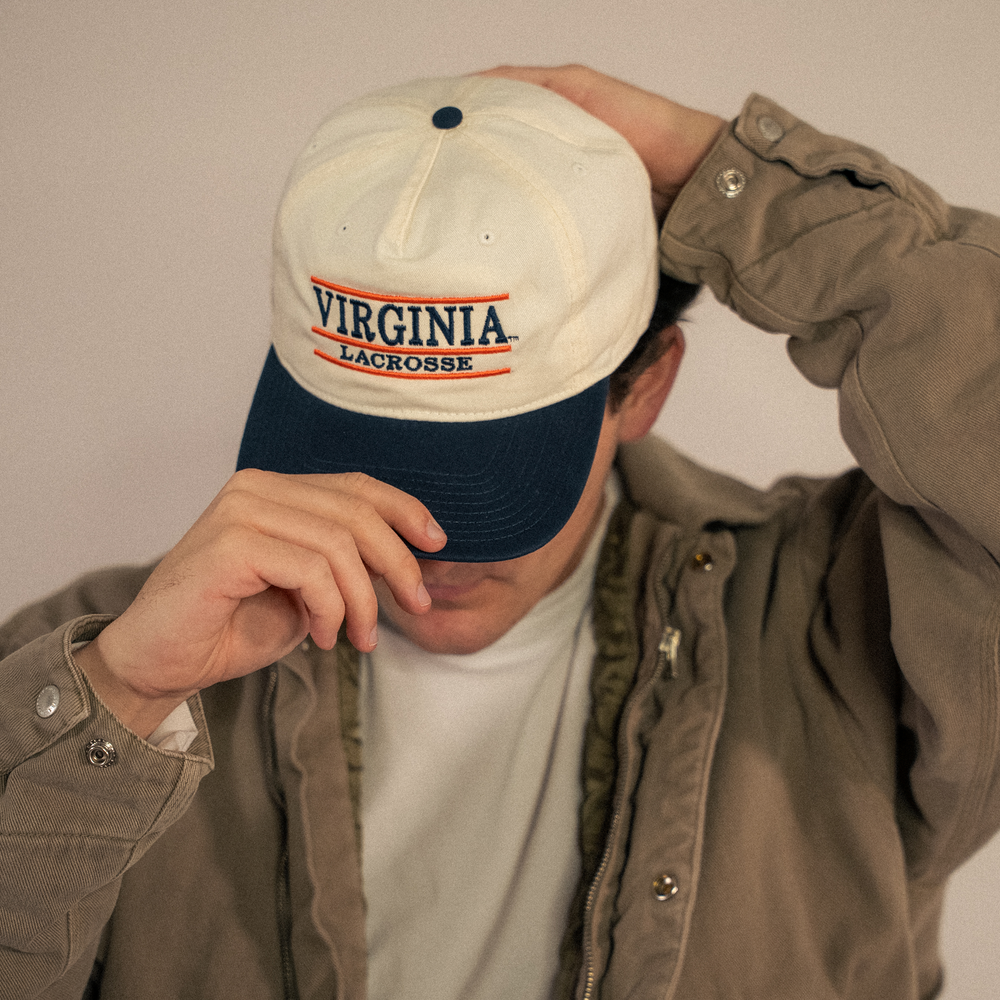 Virginia 3 Bar Lacrosse Hat