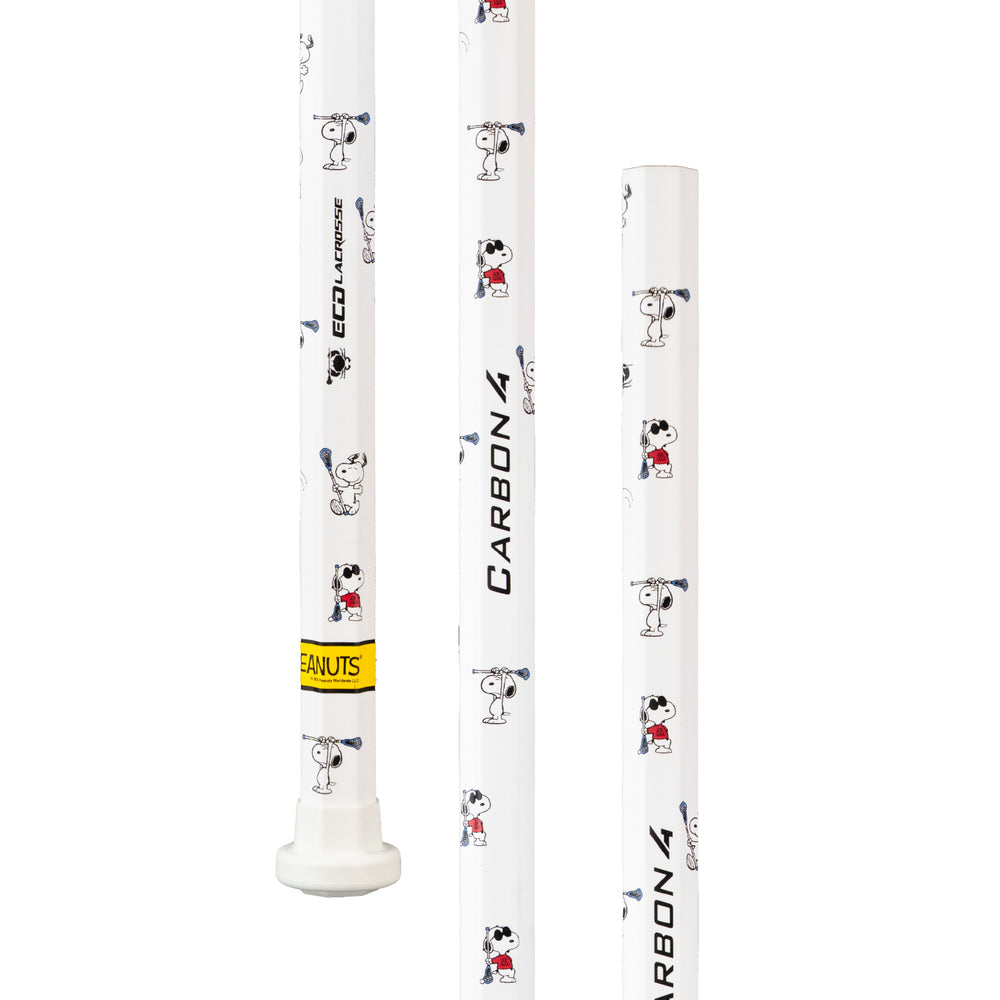 ECD Carbon 4.0 White Snoopy Attack Lacrosse Shaft