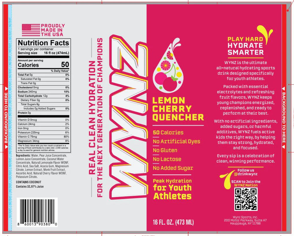 Wynz Youth Sports Drink