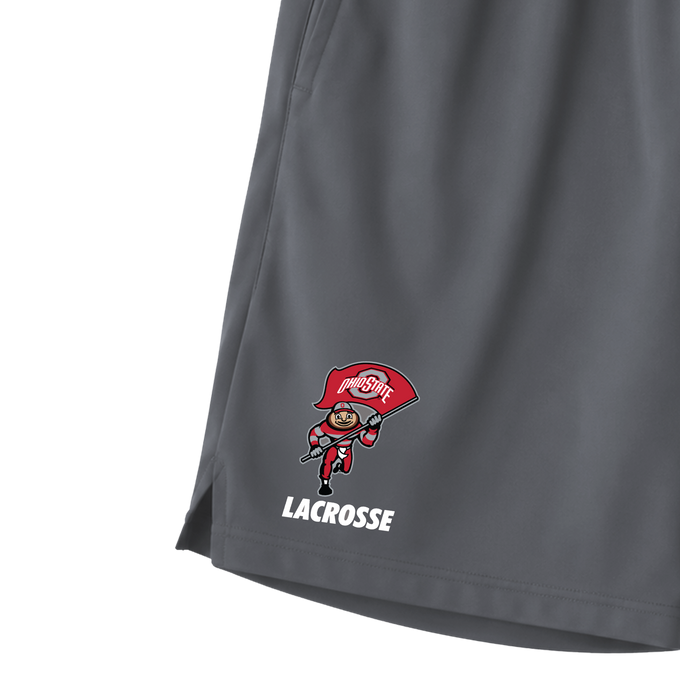 Nike Youth Ohio State Grey Lacrosse Shorts