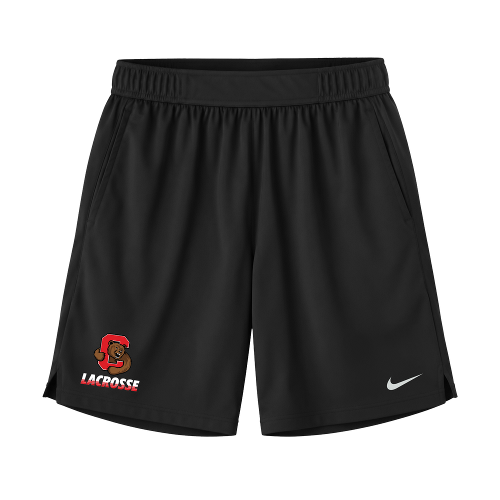 Nike Youth Cornell Black Lacrosse Shorts