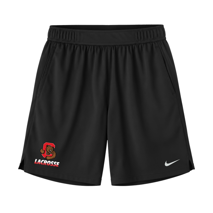 Nike Youth Cornell Black Lacrosse Shorts