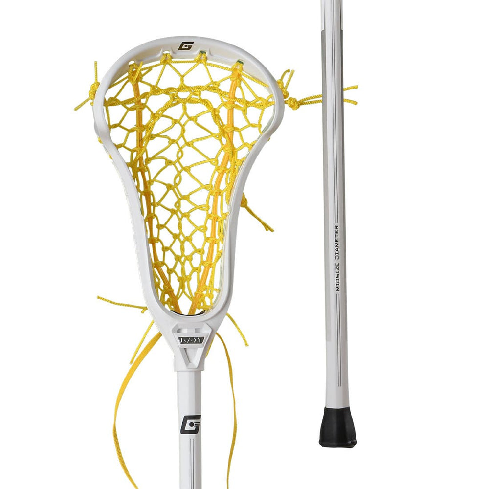 Gait Air 2D Women's Complete Lacrosse Stick - White/Yellow