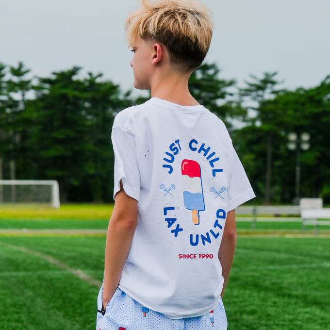 Chill Pop Youth Lacrosse Tee