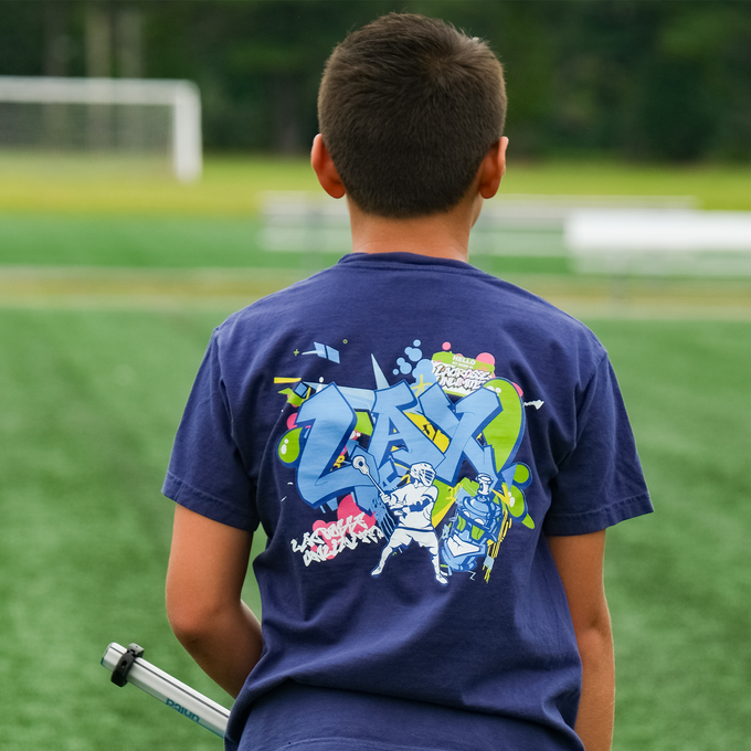Street Spray Youth Lacrosse Tee