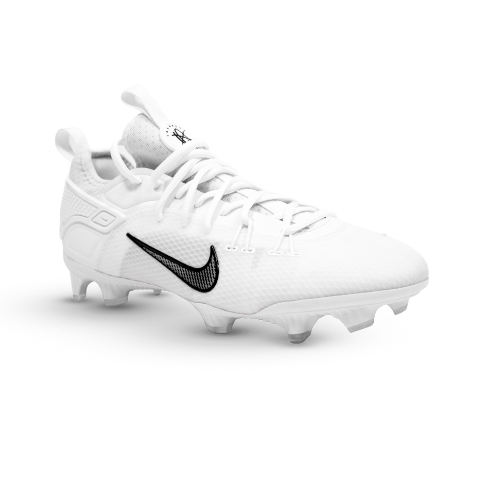 Nike Huarache 9 Elite Lacrosse Cleats - White/Black