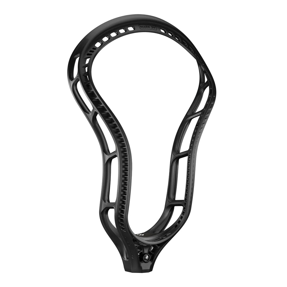 StringKing Mark 3V Men's Unstrung Lacrosse Head - Black