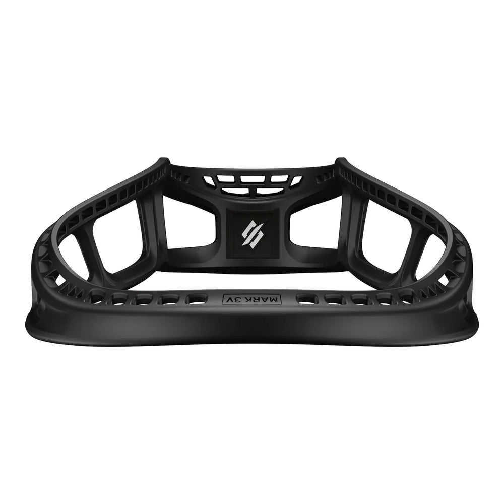 StringKing Mark 3V Men's Unstrung Lacrosse Head - Black