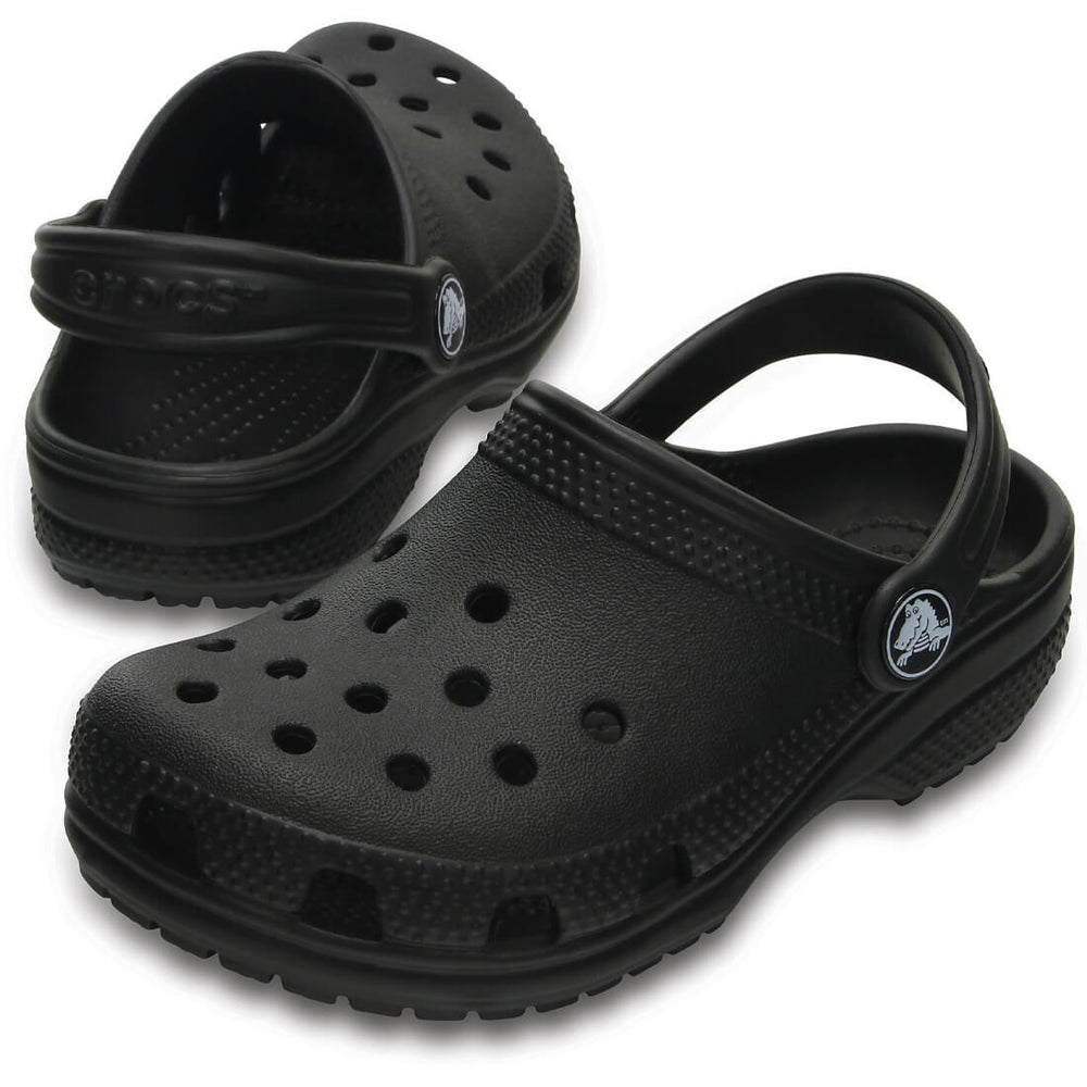 Crocs Classic Clog Lifestyle Shoe Black - Black