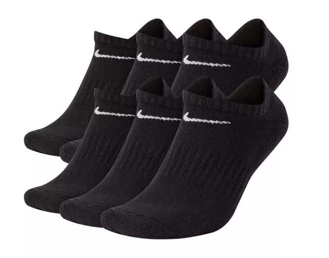 Nike Everyday Cushioned No Show - Black