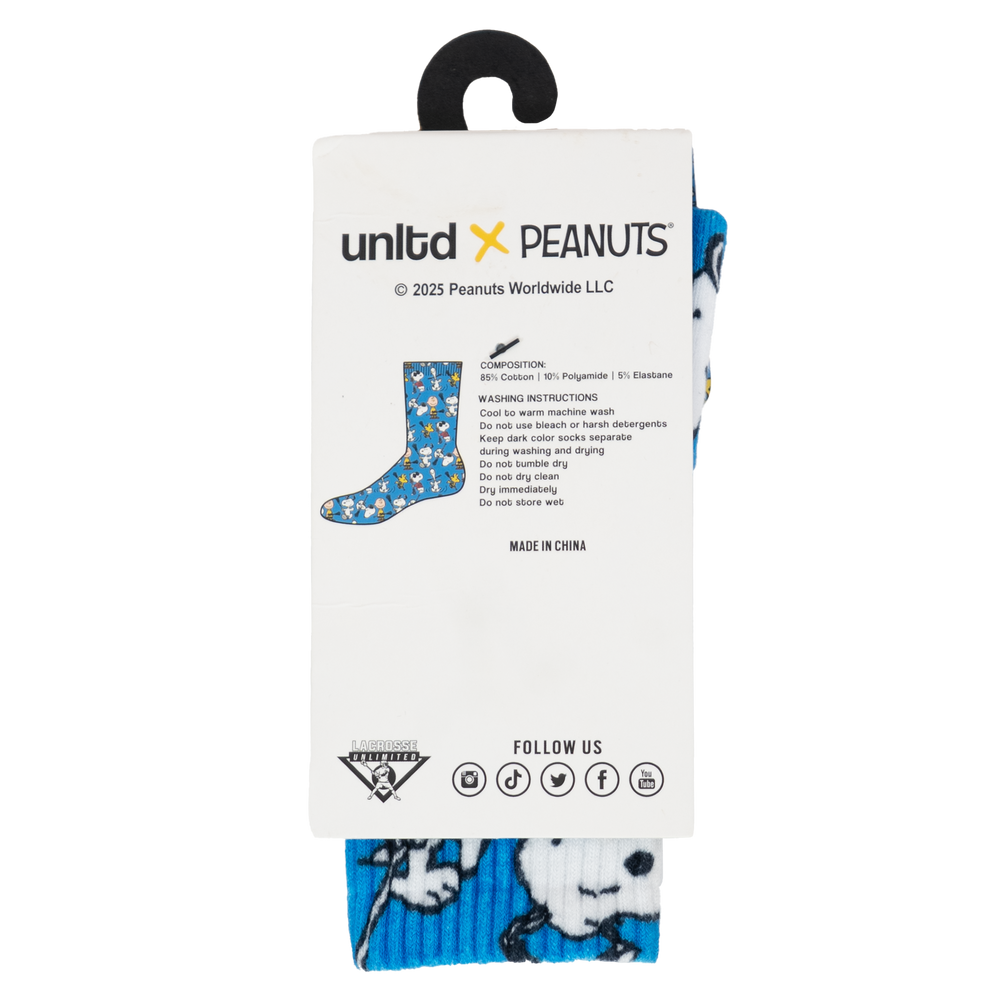 Peanuts All Over Socks