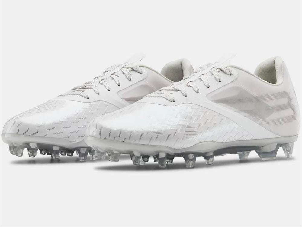 Under Armour Blur Lux MC Lacrosse Cleats - White