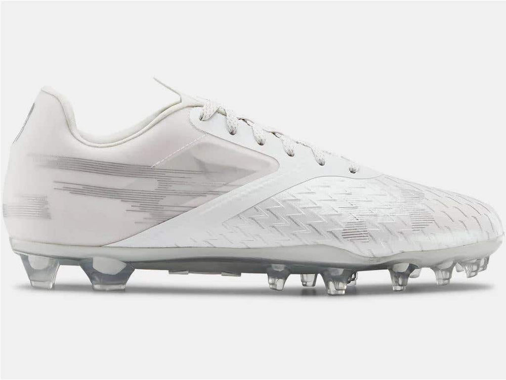 Under Armour Blur Lux MC Lacrosse Cleats - White
