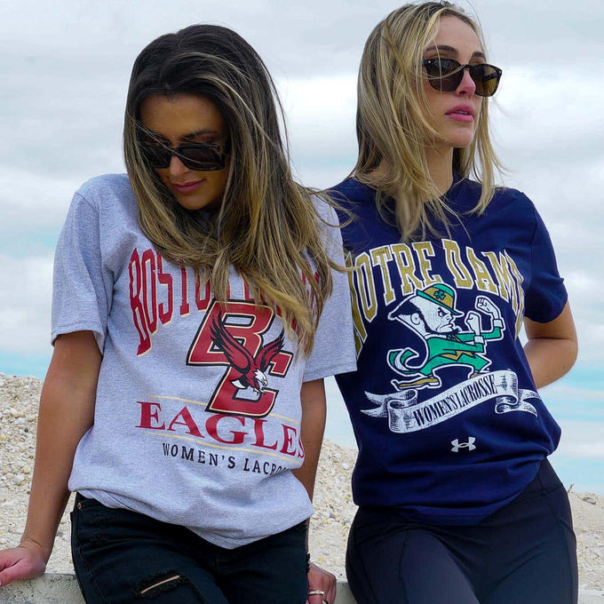 Notre Dame Women's Lacrosse Tee W/ BC Tee
