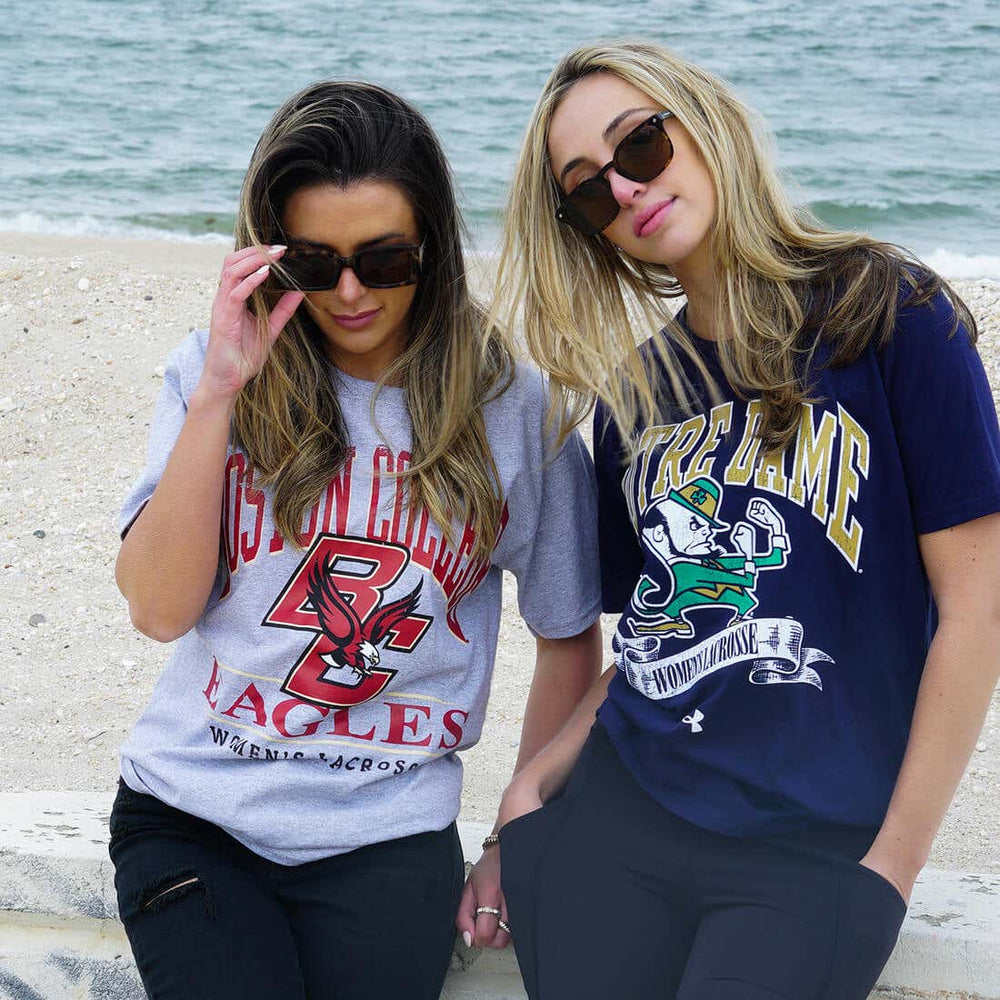 Notre Dame Women's Lacrosse Tee W/ BC Tee 2