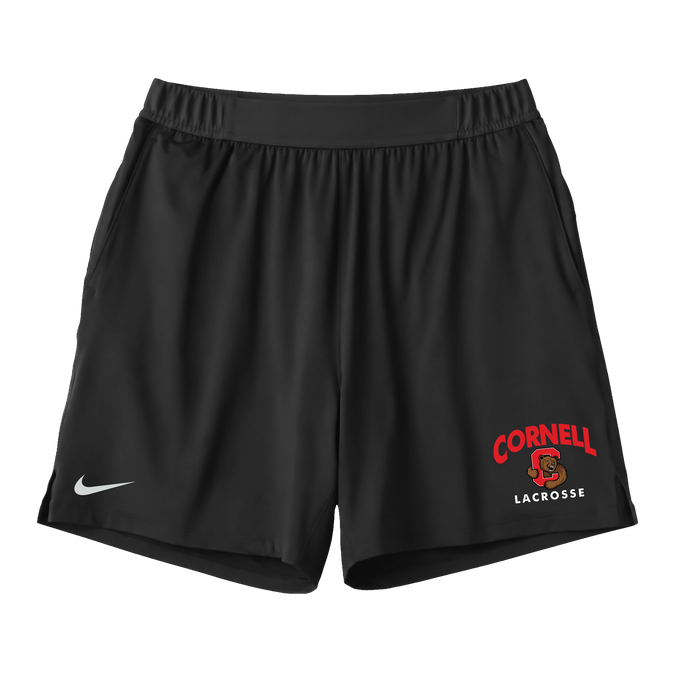 Nike Adult Cornell Black Lacrosse Shorts