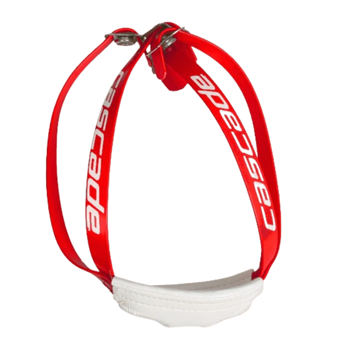 Cascade Helmet Chin Strap - Red