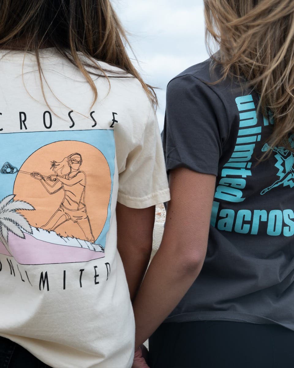 Shoreline Women's Lacrosse Tee - On Model