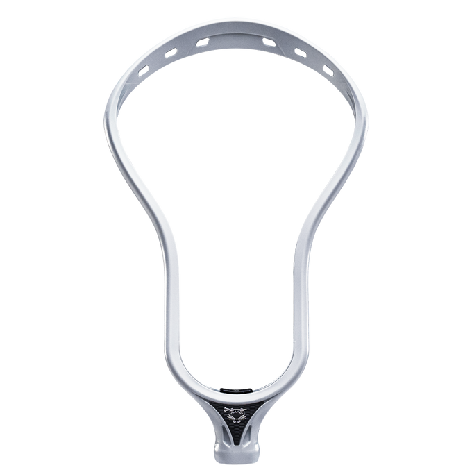 ecd dna white unstrung lacrosse head side image - White