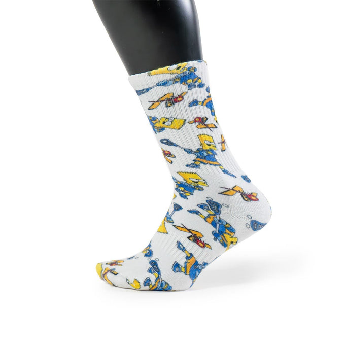Simpsons Lacrosse Bart Socks