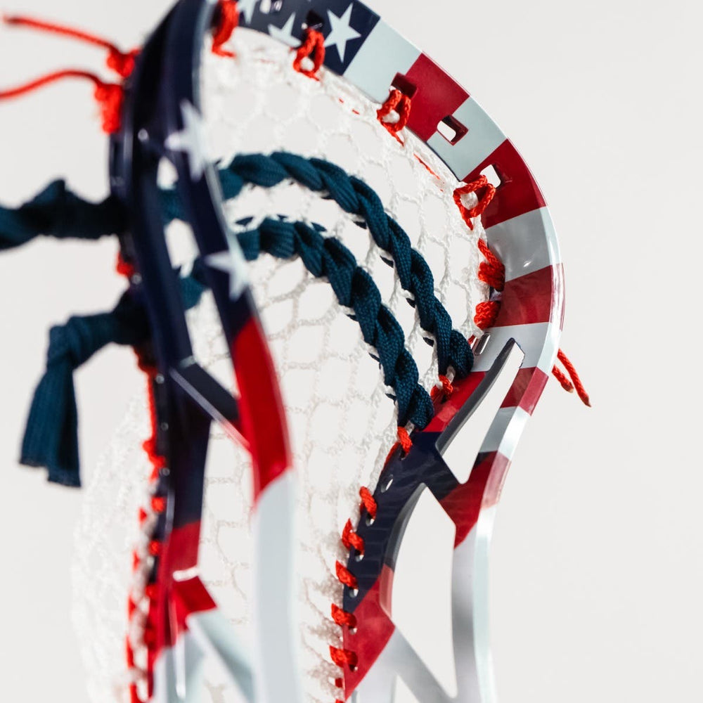 ECD Bravo USA Dyed Lacrosse Head