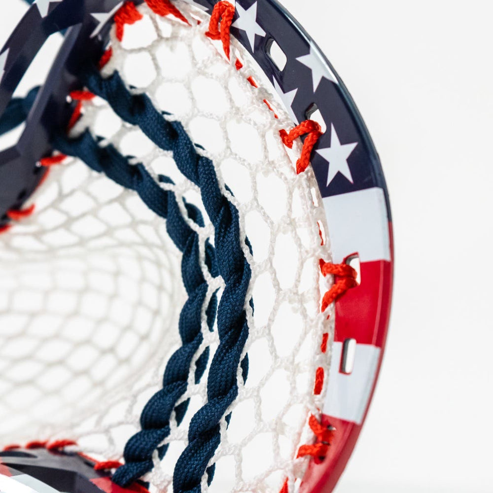 ECD Bravo USA Dyed Lacrosse Head
