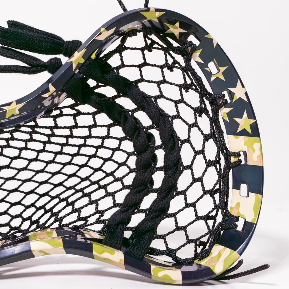 ECD Bravo USA Camo Dyed Lacrosse Head