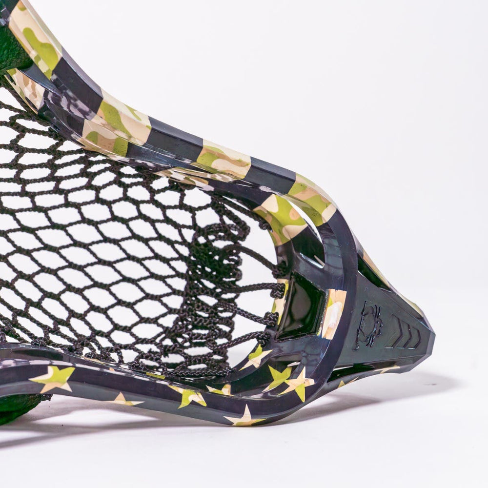 ECD Bravo USA Camo Dyed Lacrosse Head