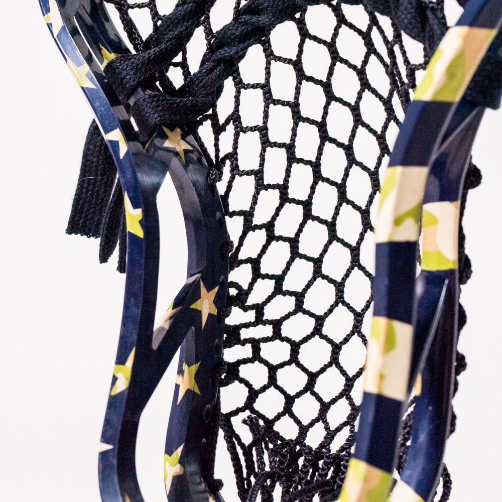 ECD Bravo USA Camo Dyed Lacrosse Head