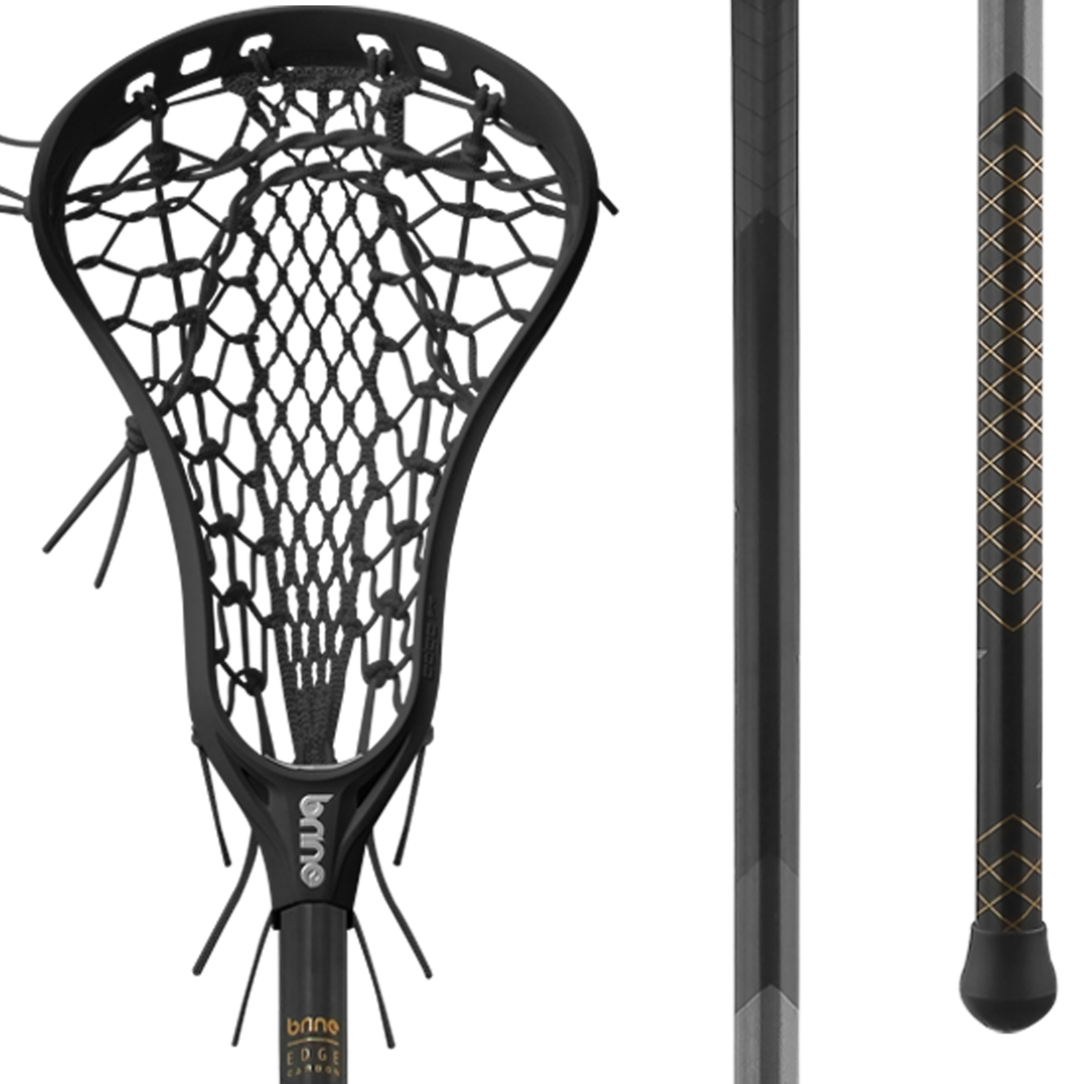 Brine Edge Pro Carbon Mesh Lacrosse Stick