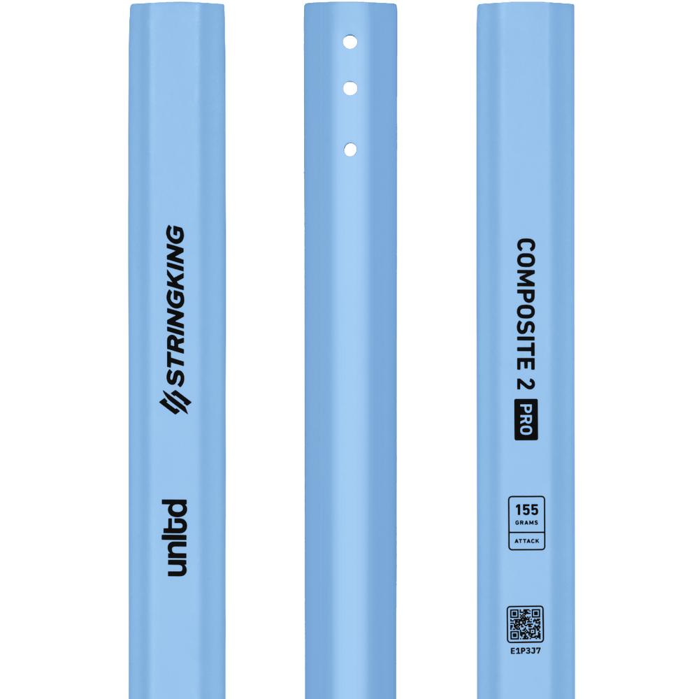 StringKing Composite 2 Pro LE  Attack Lacrosse Shaft - Carolina
