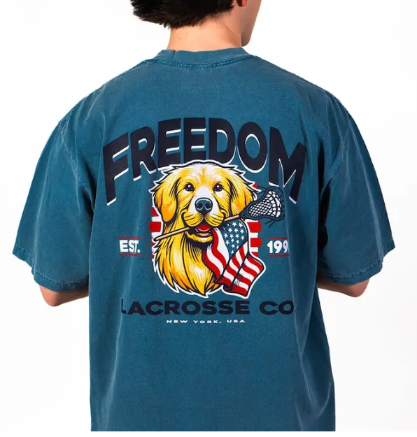 Freedom Lacrosse Tee