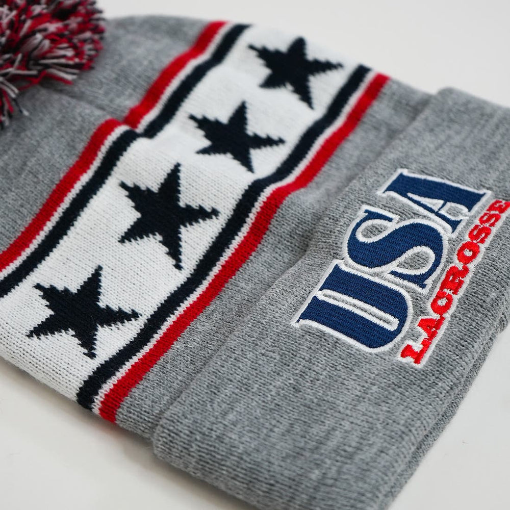 USA Star Winter Hat