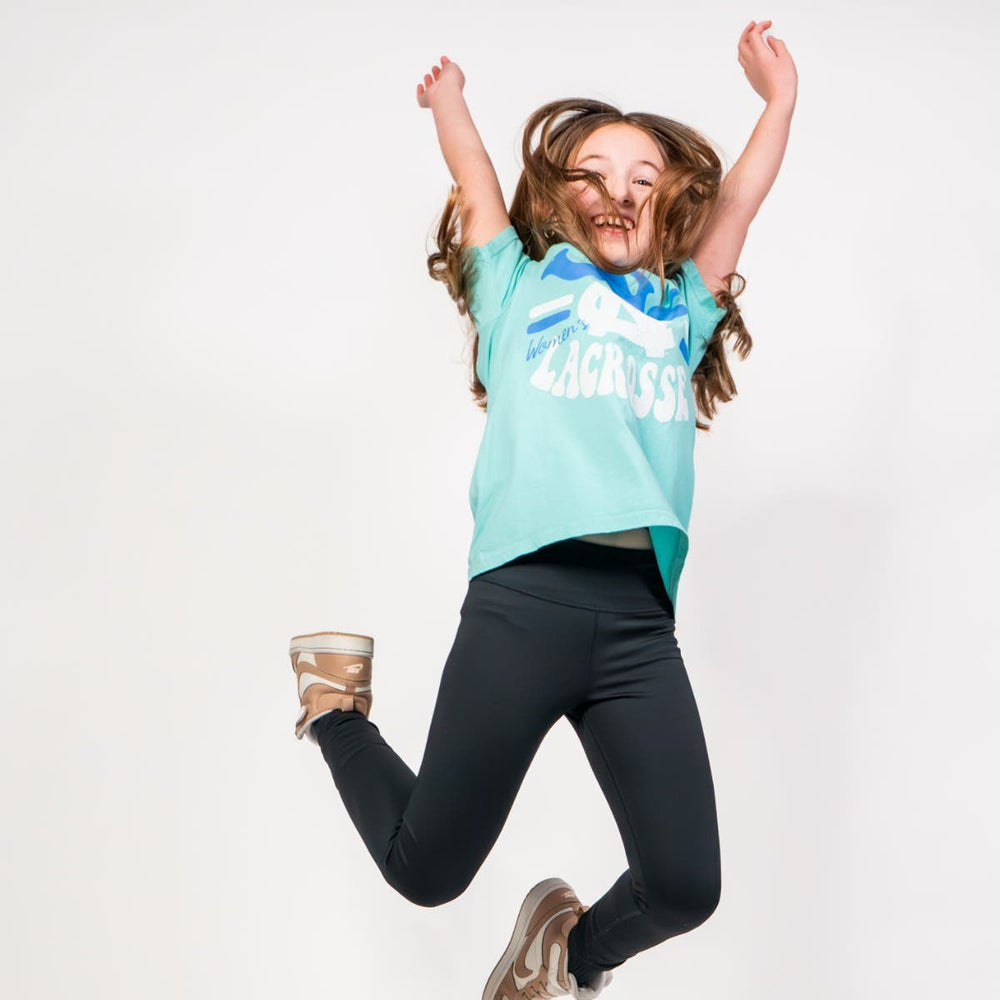 UNC Women's Mint Lacrosse Tee