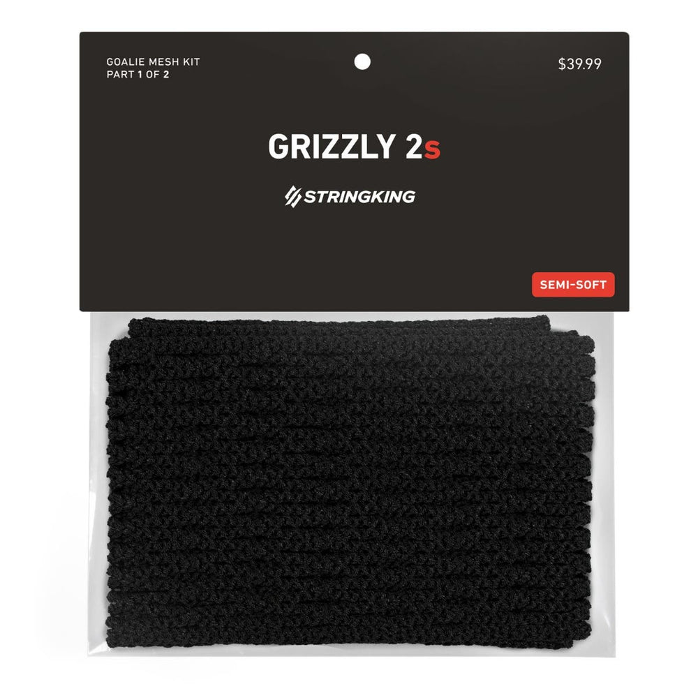 StringKing Grizzly Goalie Mesh 2S - Black