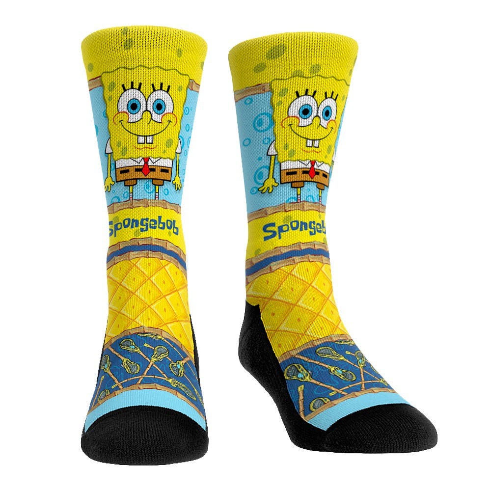 Spongebob Lacrosse Socks