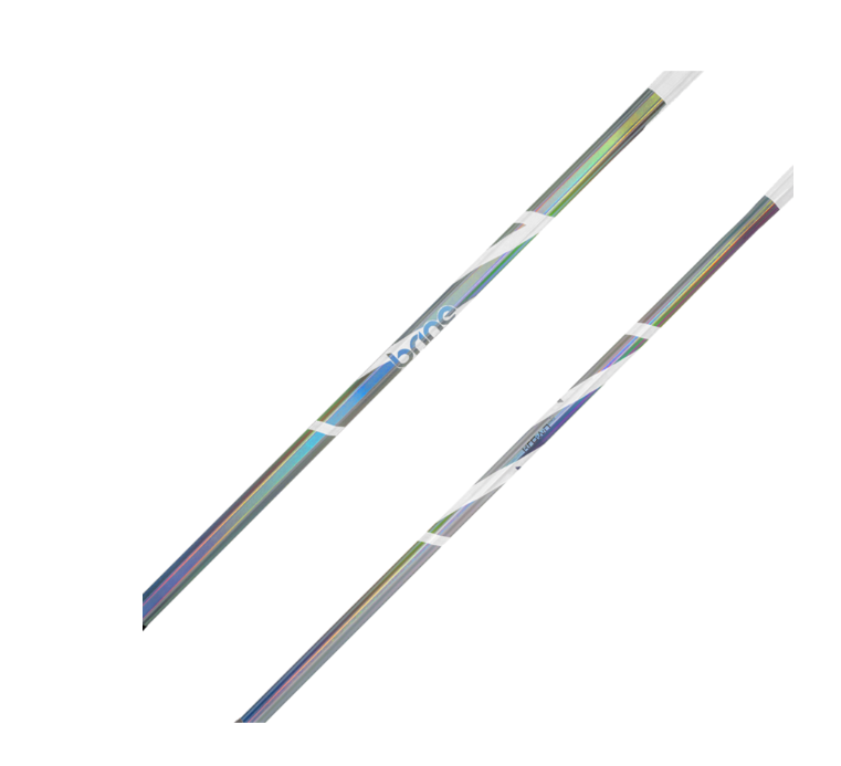 Brine Krown Pro Carbon Women's Lacrosse Shaft- Rainbow