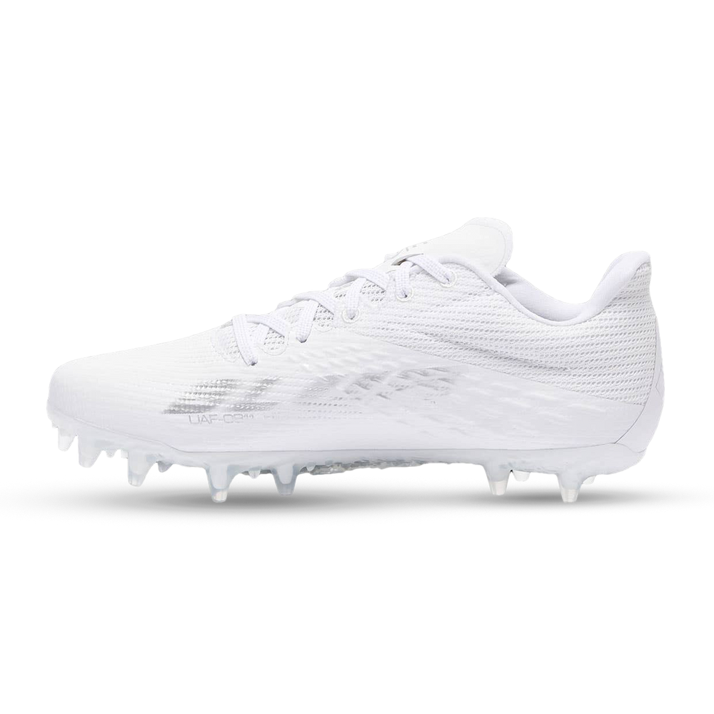 Under Armour Blur Nitro MC Lacrosse Cleats - White