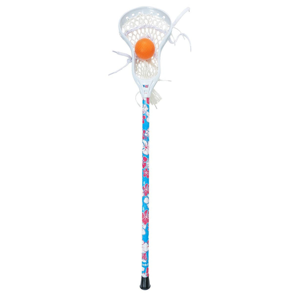 Blue Hawaiian Mini Lacrosse Stick