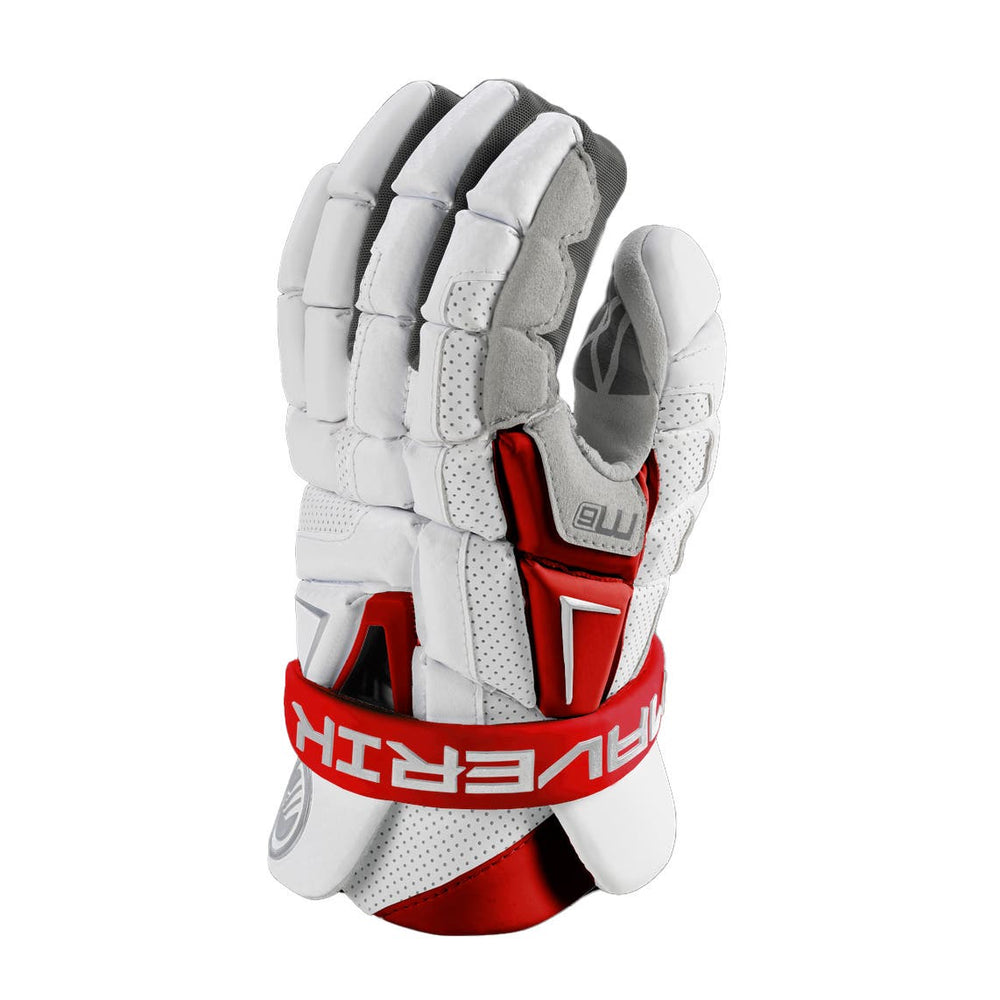 Maverik M6 Limited Edition Lacrosse Gloves - Red