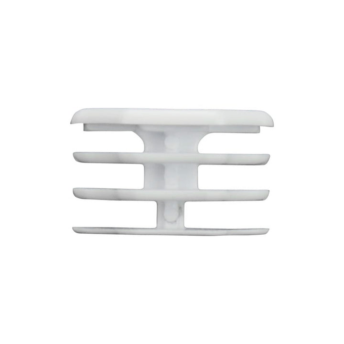 STX Minimal End Plug 2-Pack White 1 Inch 