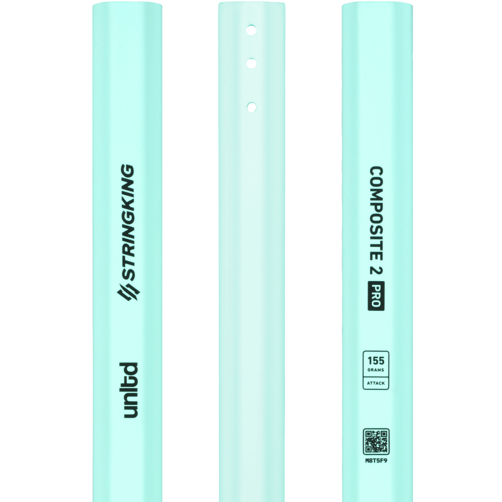 StringKing Composite 2 Pro LE  Attack Lacrosse Shaft - Teal