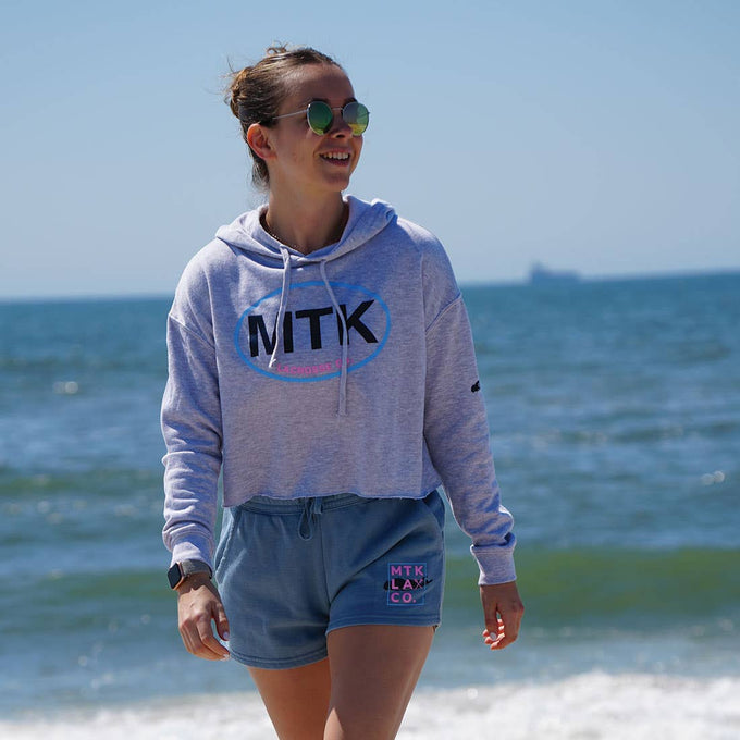 montauk crop hoodie