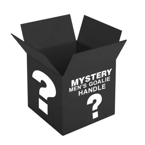 Men's mystery goalie lacrosse shaft