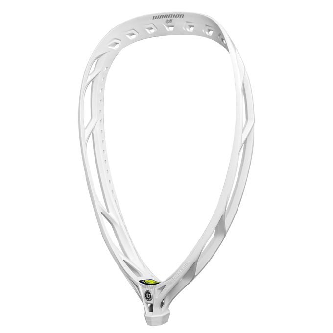Warrior Nemesis QS Unstrung Goalie Lacrosse Head - White