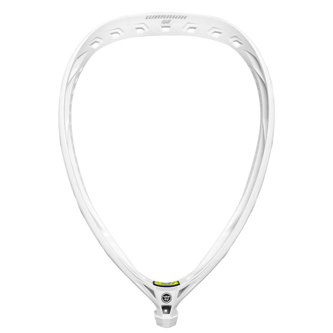 Warrior Nemesis QS Unstrung Goalie Lacrosse Head - White
