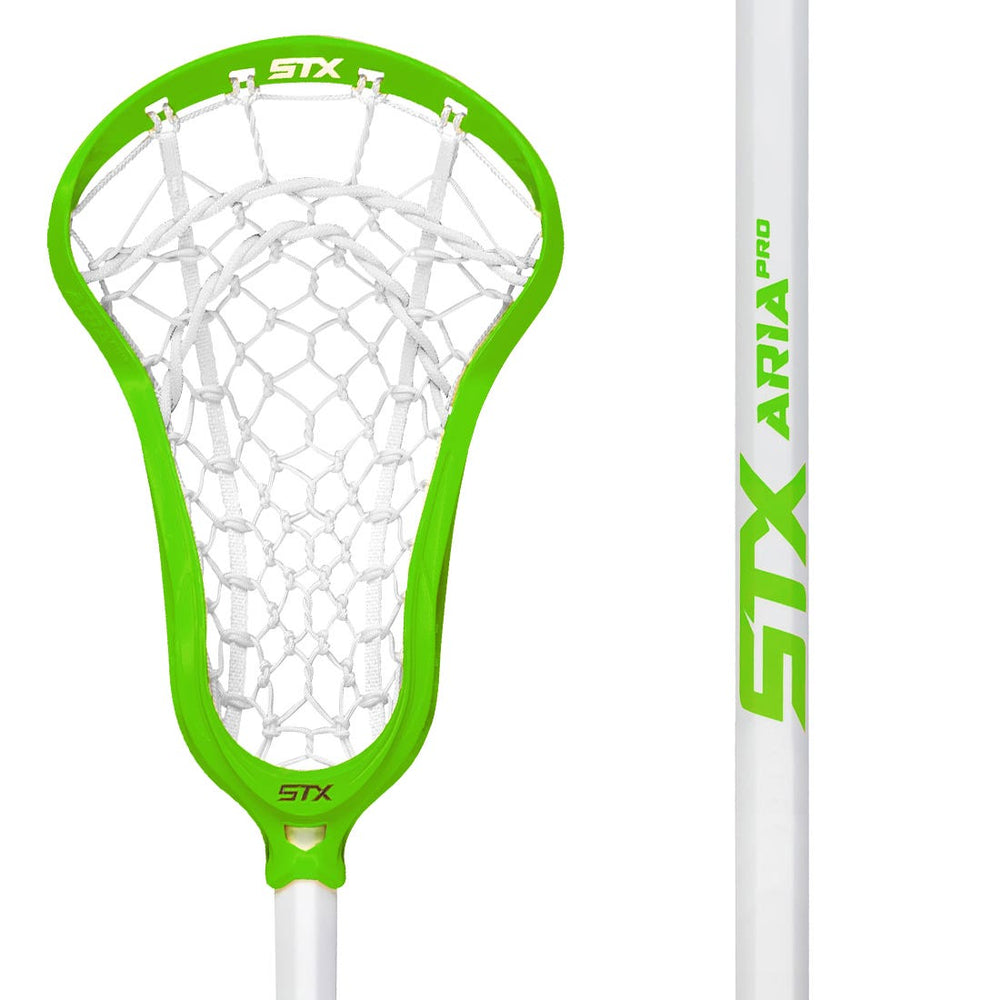 STX Aria Pro LE Women's Complete Lacrosse Stick- Neon Green