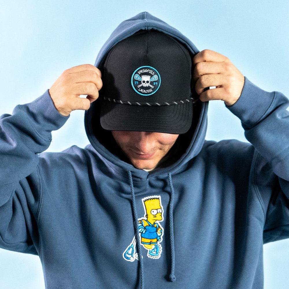 Simpsons Lacrosse Springfield Hat
